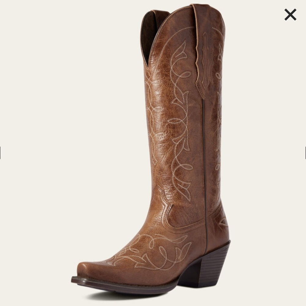 Ariat Women’s Heritage D Toe StretchFit Western Boot New B Medium NEW - Picture 9 of 11